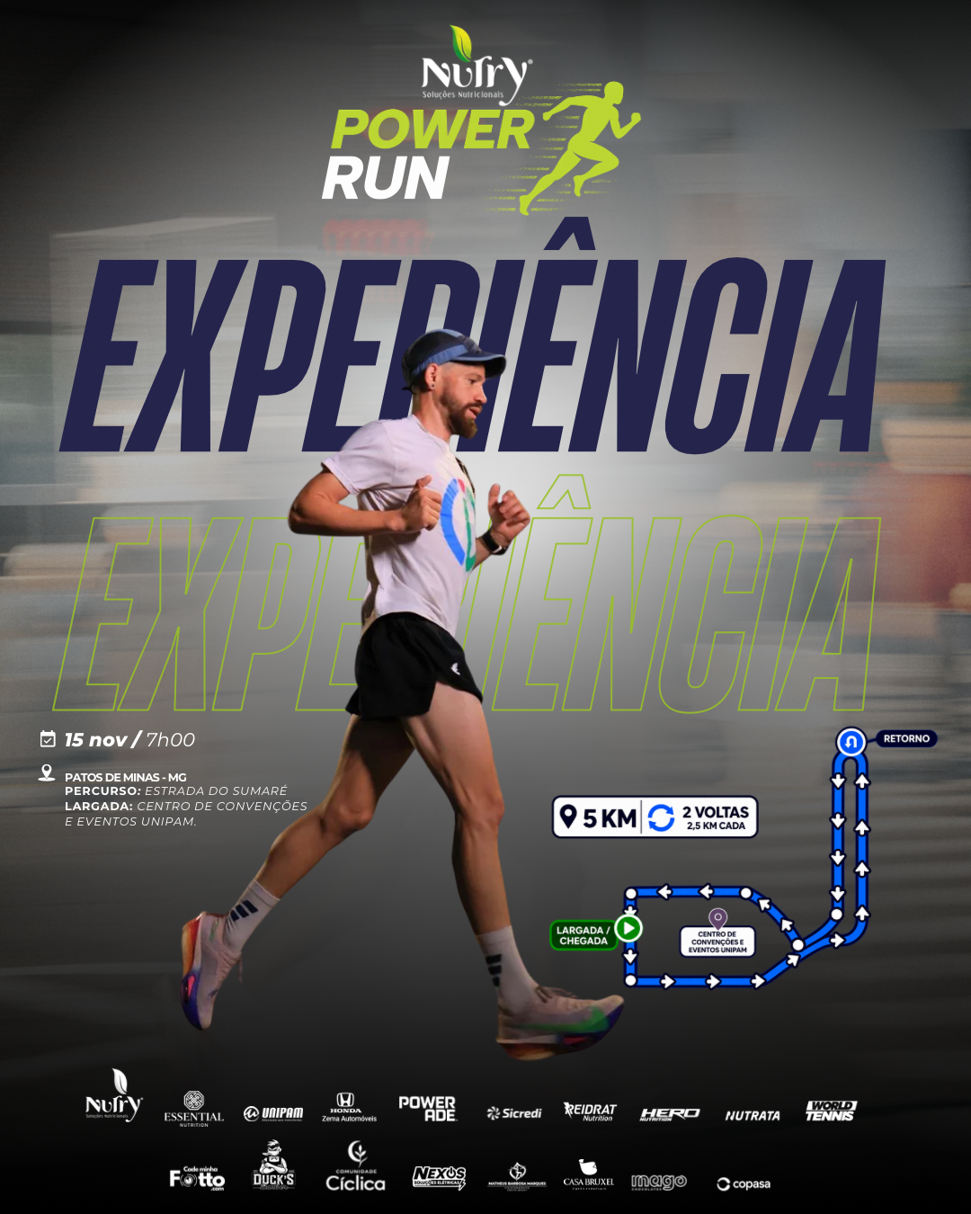 Banner do evento Nutry Power Run