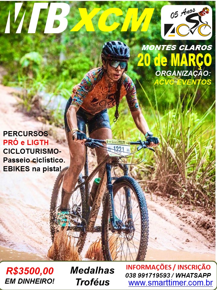 Banner do evento MTB XCM