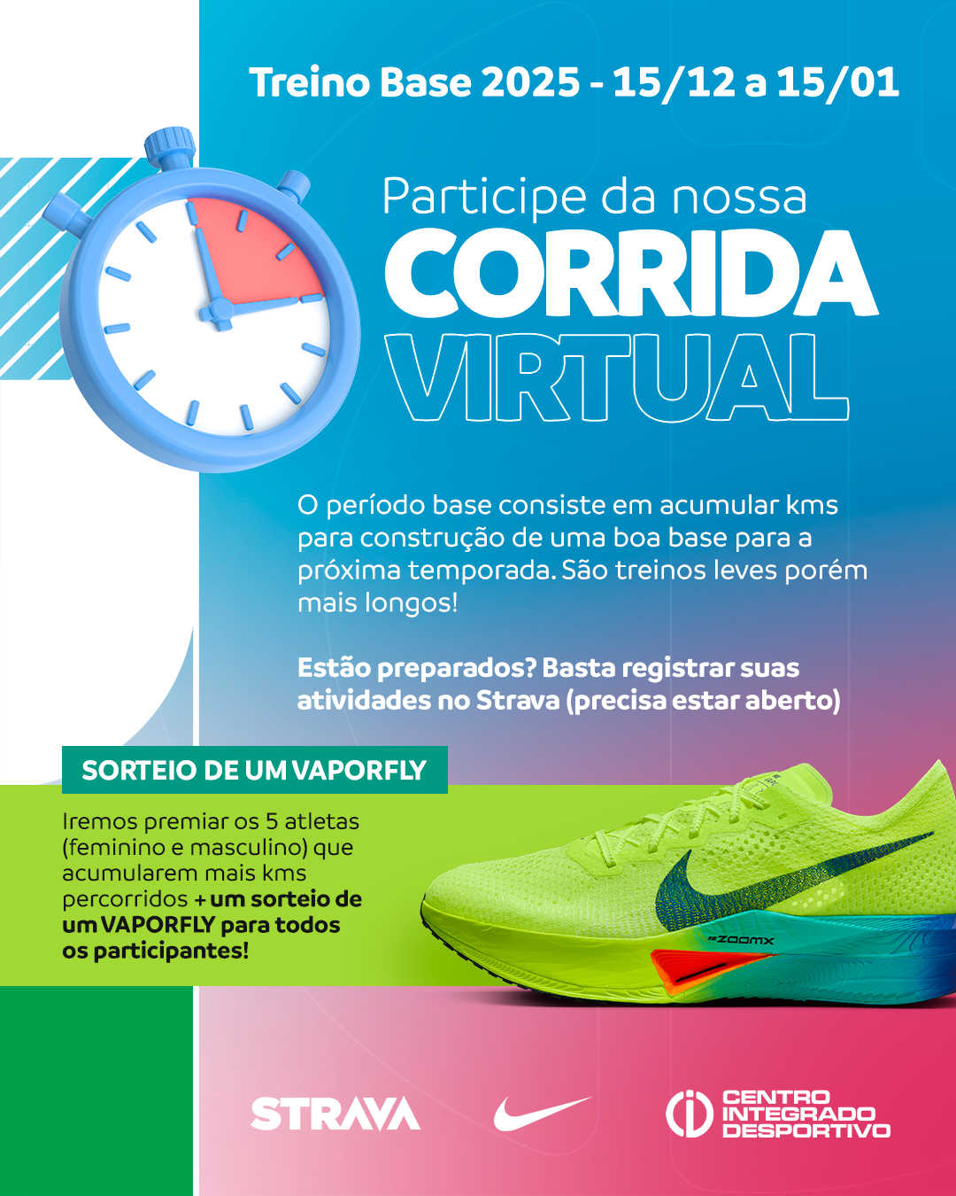 Banner do evento CORRIDA VIRTUAL